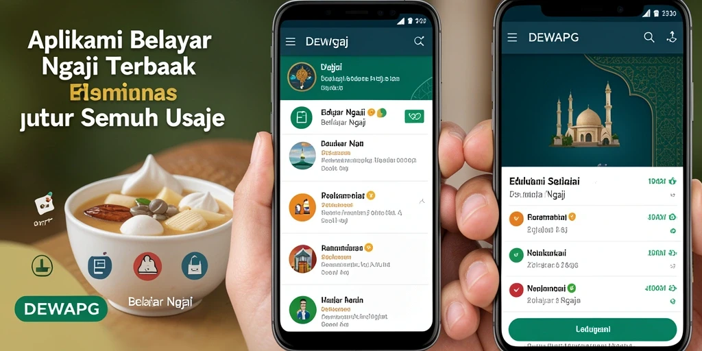 Tampilan antarmuka DEWAPG yang intuitif dan menarik.