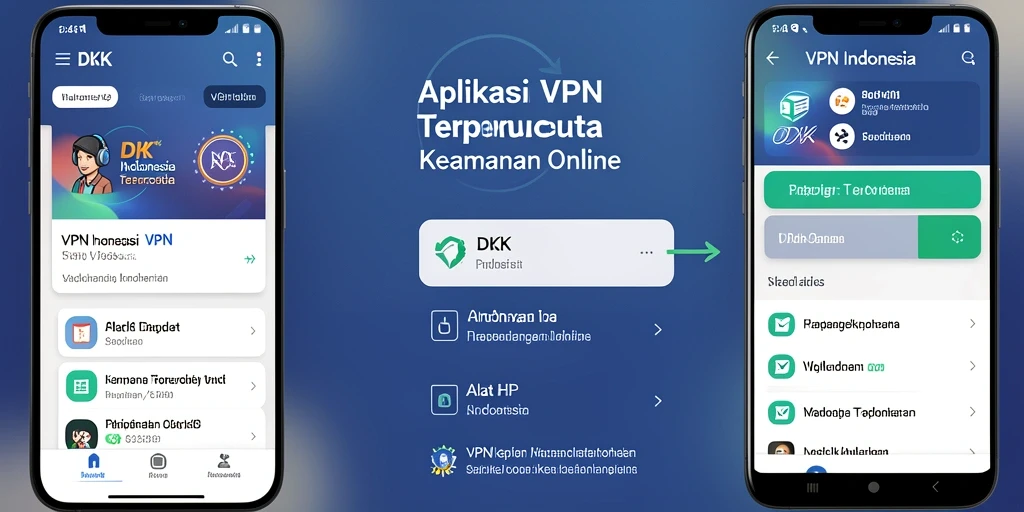 Tampilan antarmuka DKK yang sederhana dan fungsional.