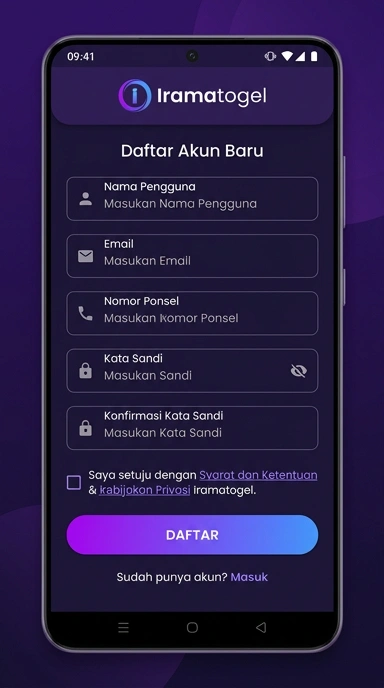 Cara Mudah Registrasi Akun iramatogel untuk Pengguna Android