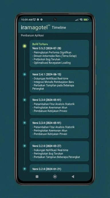 Riwayat Versi iramatogel untuk Pengguna Android Indonesia